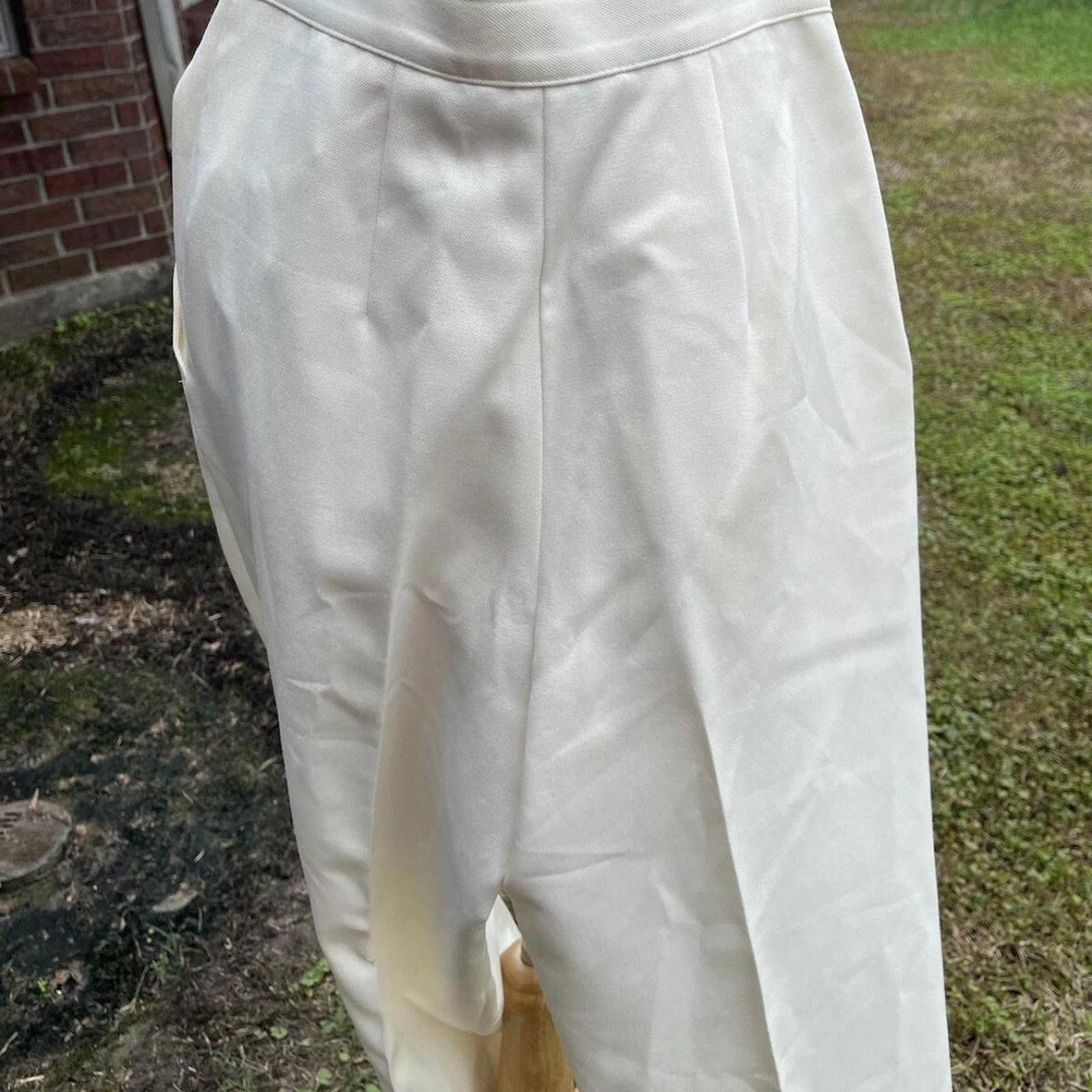 Other Vintage The Wyndham Collection Ilgwu Wool Blend Pants Size 6 Size 28" / US 6 / IT 42 - 3 Thumbnail