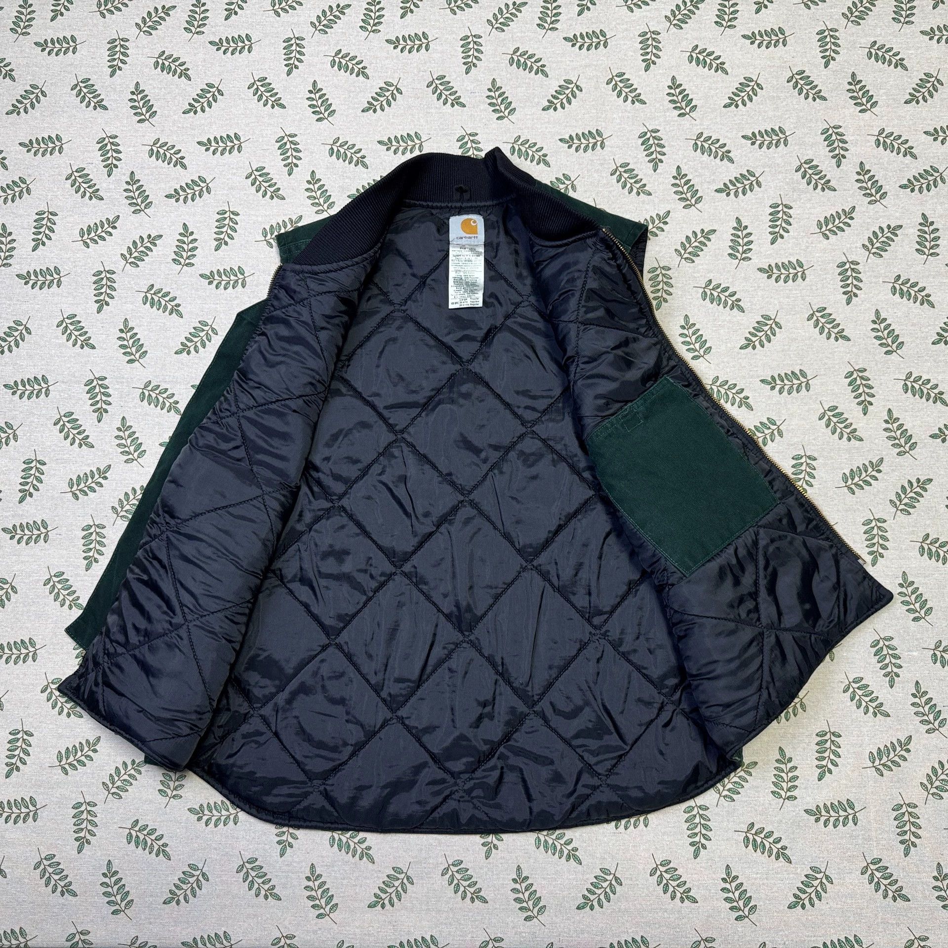 Carhartt Carhartt V02 SPC Spruce Green Vest L 06 Near Mint Size US L / EU 52-54 / 3 - 2 Thumbnail