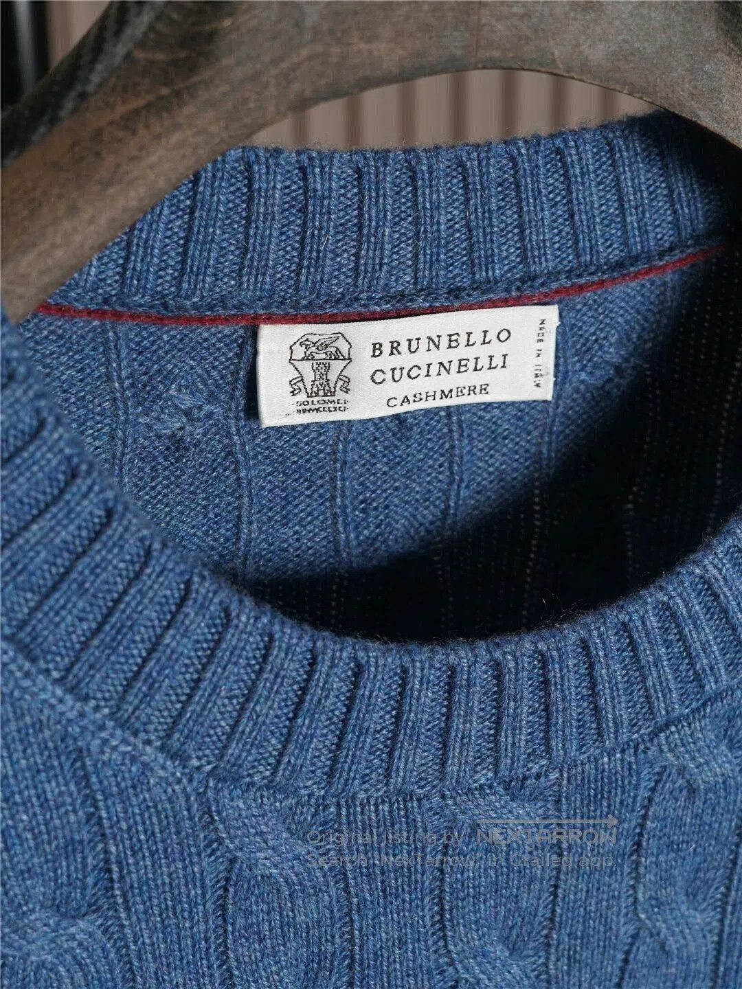 Brunello Cucinelli Brunello Cucinelli Men's Cashmere Sweater. Size US L / EU 52-54 / 3 - 2 Thumbnail