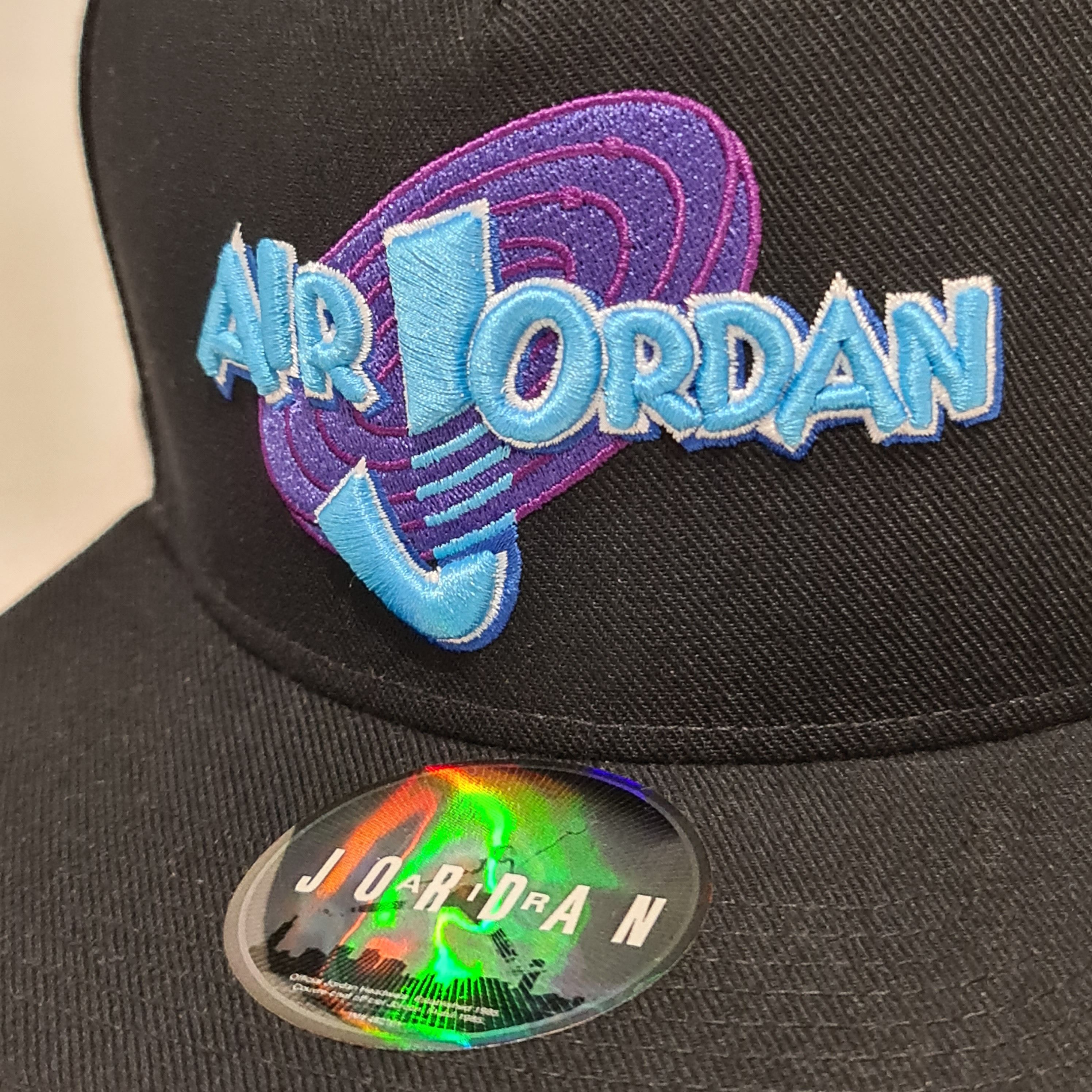 Jordan Brand Jordan Cap Snapback 'Air Jordan Space Jam' Black Size ONE SIZE - 6 Thumbnail