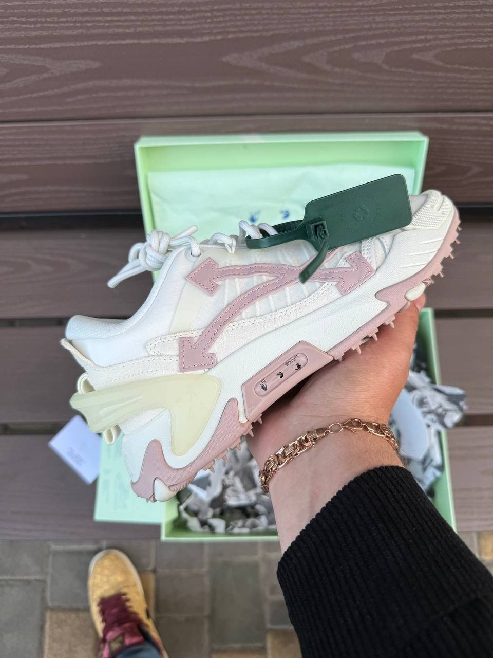 Off-White OFF WHITE ODSY 2000 WHITE PINK Size US 8 / IT 38 - 5 Thumbnail