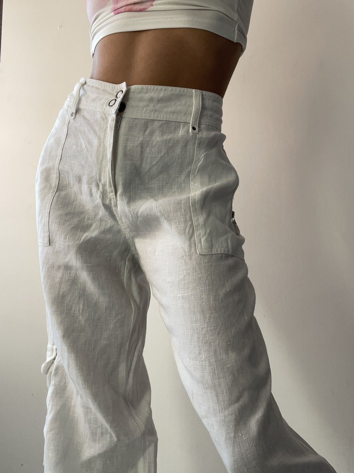 Vintage y2k trousers Size 28" / US 6 / IT 42 - 3 Thumbnail