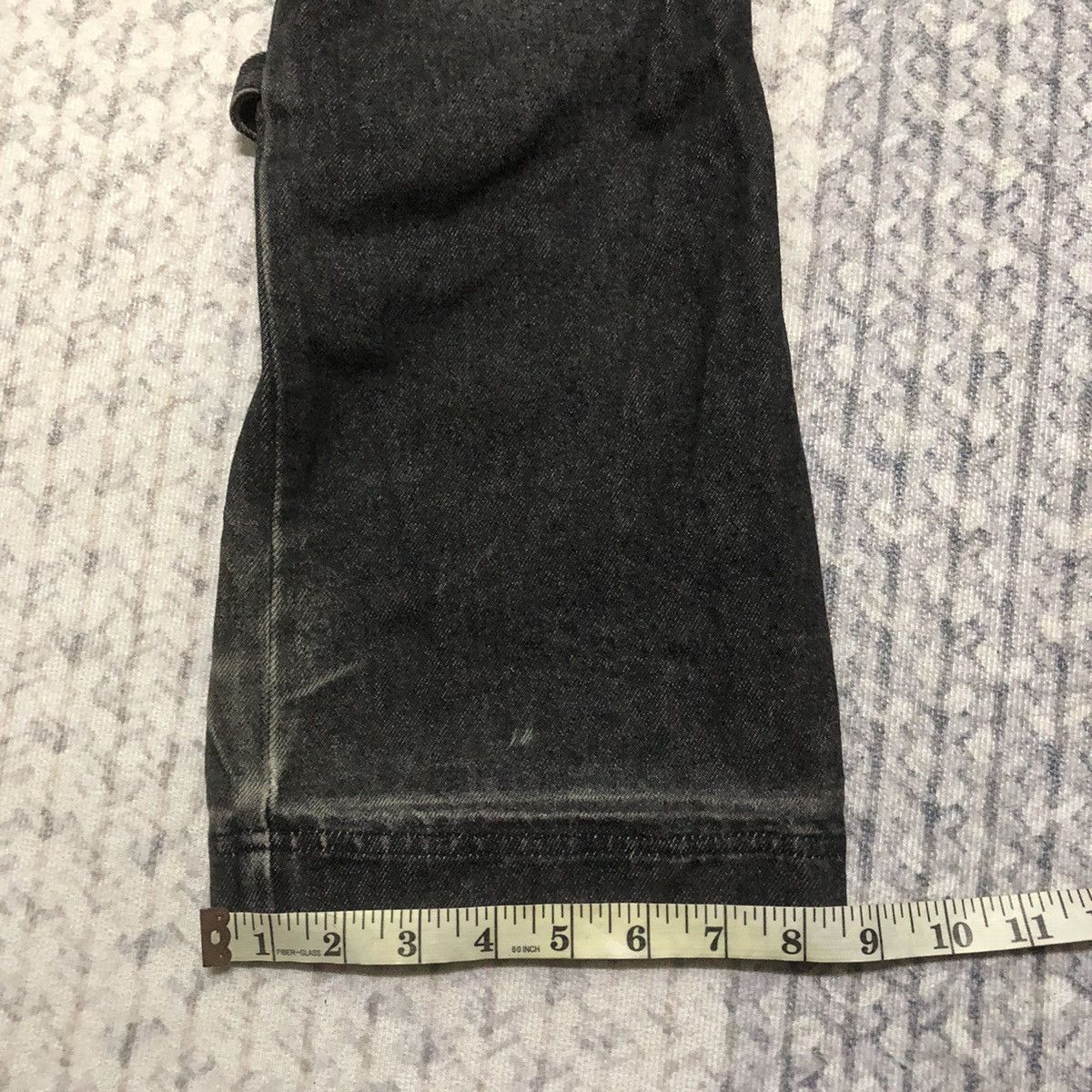 Rare Distressed Japanese Brand Punk Bondage Flare Jeans