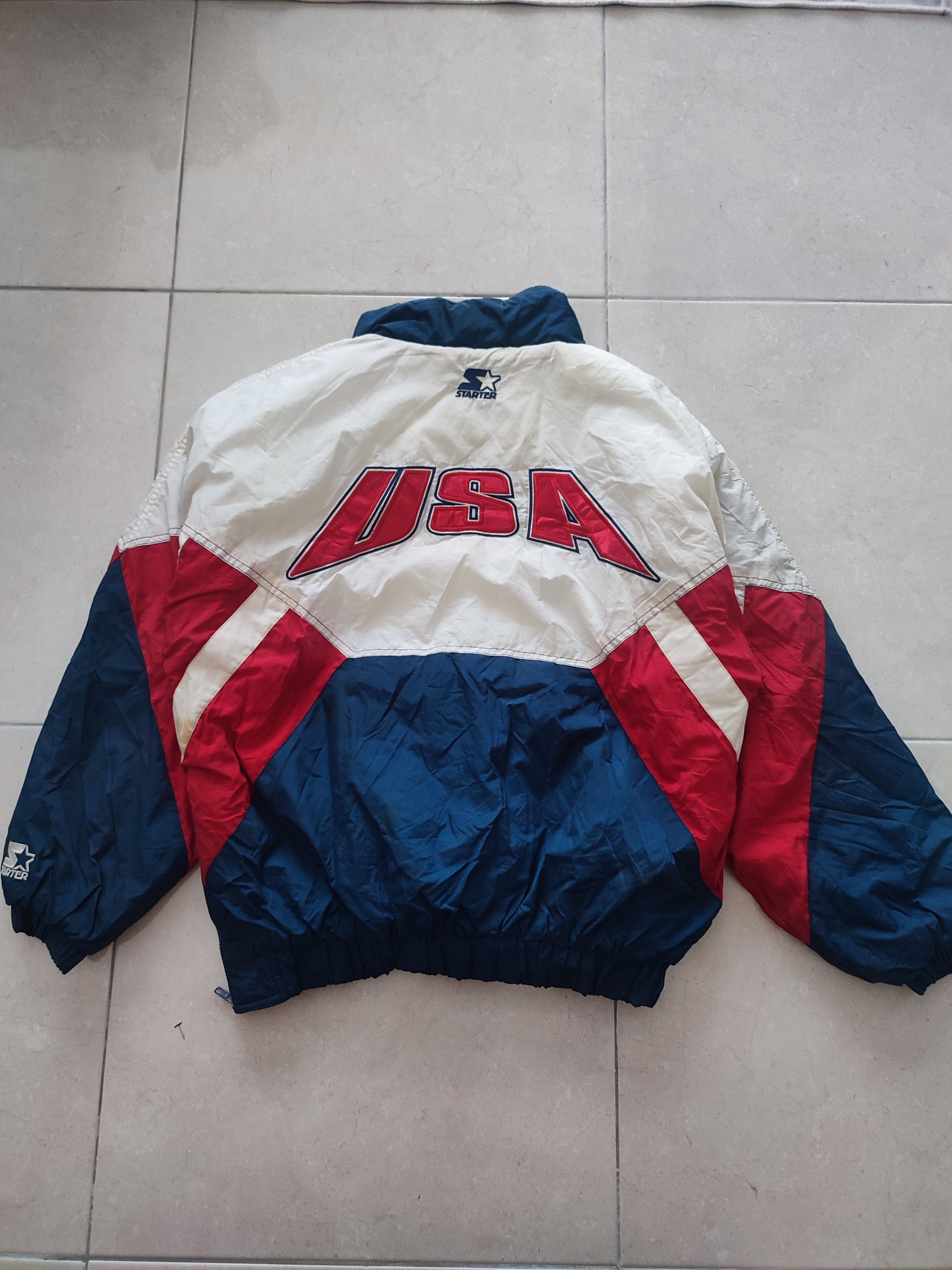 Starter × USA Olympics × Vintage 🔥STEALS🔥Very Rare Vintage Starter Olympic Atlanta Jacket Size US M / EU 48-50 / 2 - 4 Thumbnail