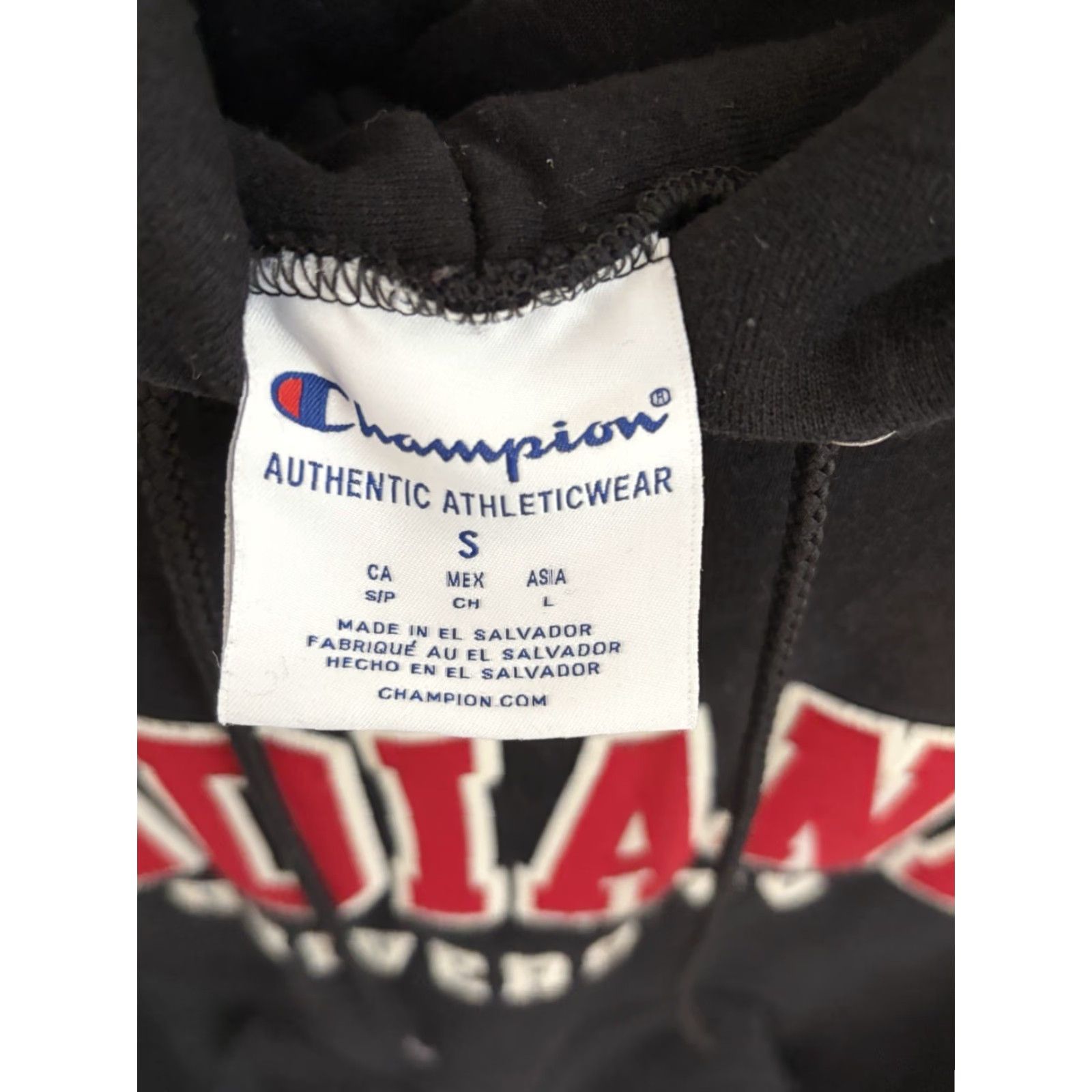 Champion Champion IU Hoodie Black Small Size US S / EU 44-46 / 1 - 5 Thumbnail