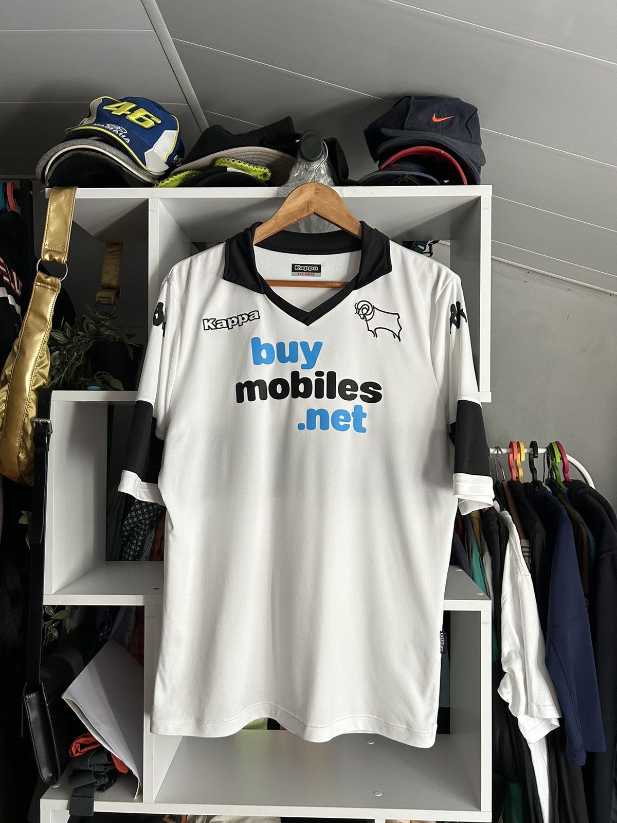 Kappa Vintage Kappa Derby County 2012/13 Soccer jersey Size US XXL / EU 58 / 5 - 1 Thumbnail
