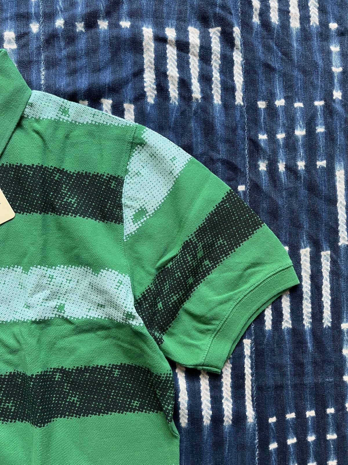 Stussy Stussy 08ss Jacquard Paisely Polo Tee Size US M / EU 48-50 / 2 - 5 Thumbnail
