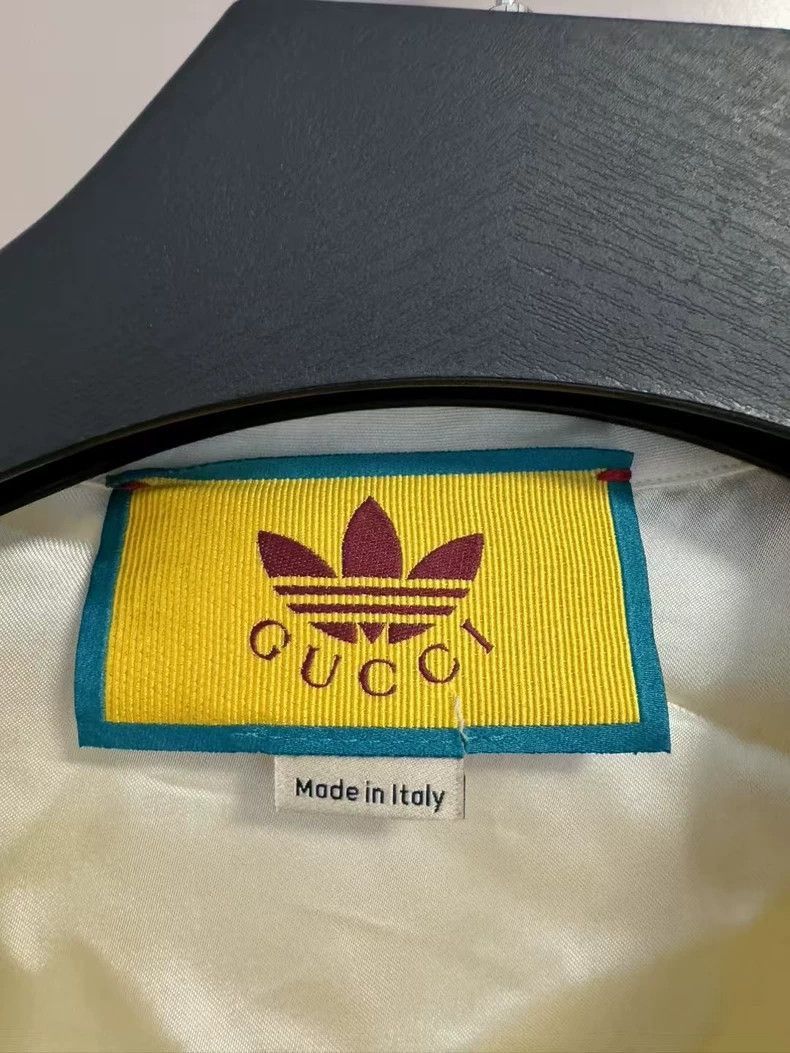 Gucci Gucci x adidas Yellow Logo Short Sleeve Shirt-2506 Size US M / EU 48-50 / 2 - 3 Thumbnail
