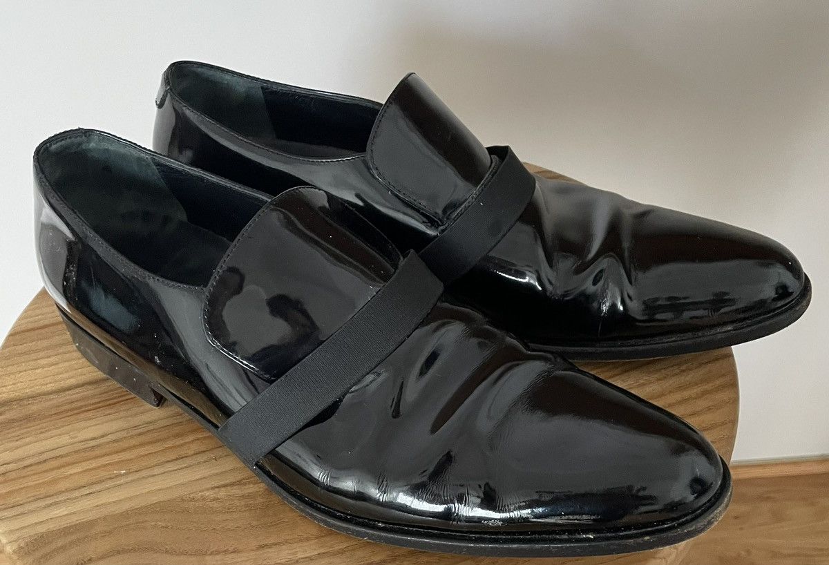 Vintage Real Helmut Lang Tuxedo Slip On Loafers size 11