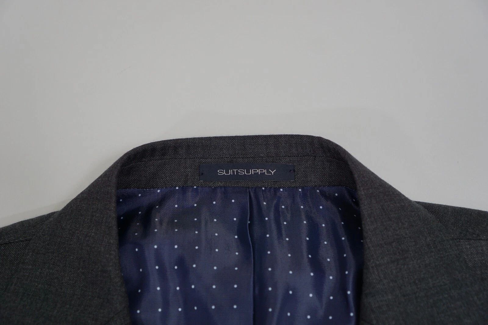 Suitsupply Men Suitsupply Blazer La Spalla Grey Vitale Barberis US50S Size 50S - 3 Thumbnail