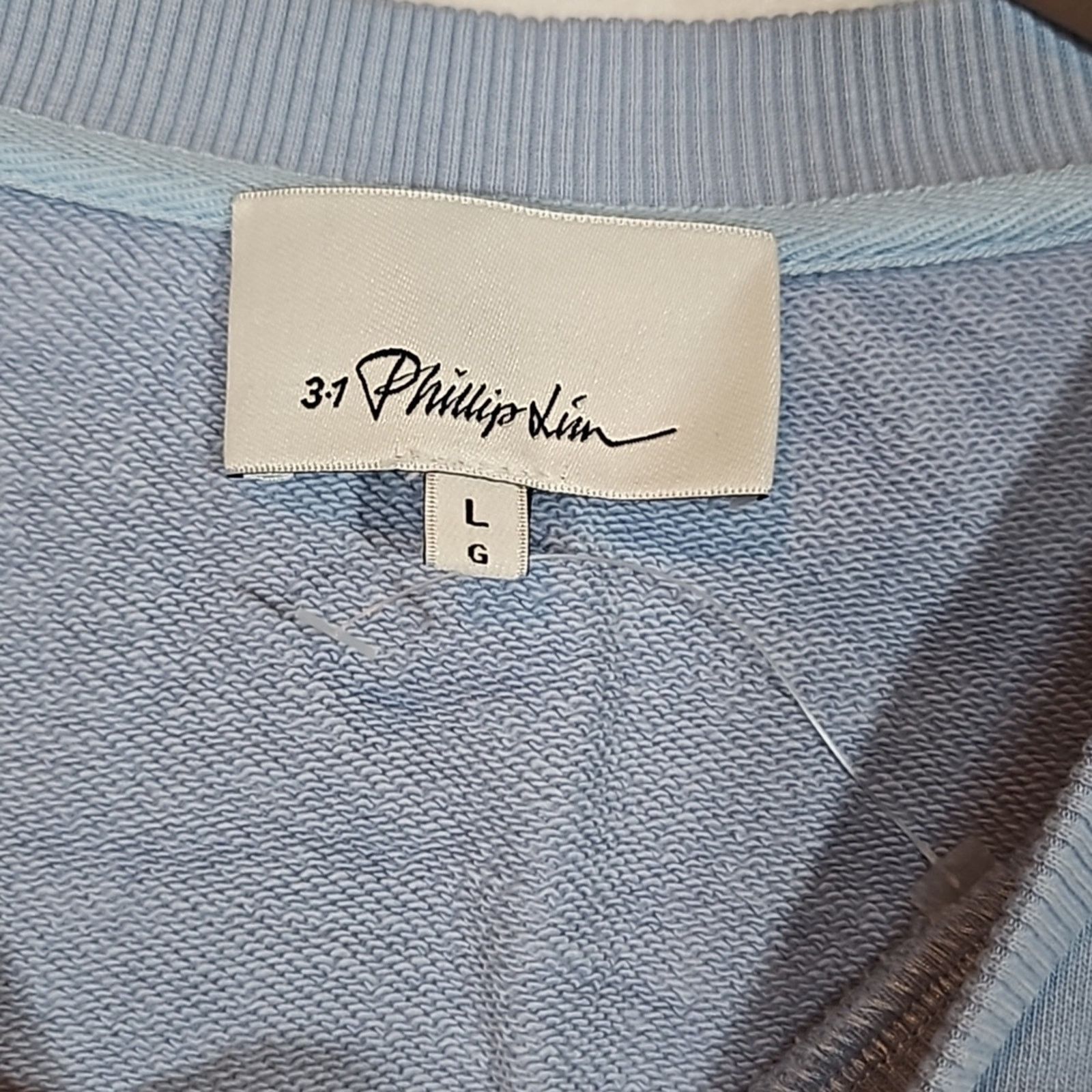 3.1 Phillip Lim NWOT 3.1 Phillip Lim Raglan French Terry Sweatshirt Size L / US 10 / IT 46 - 3 Thumbnail