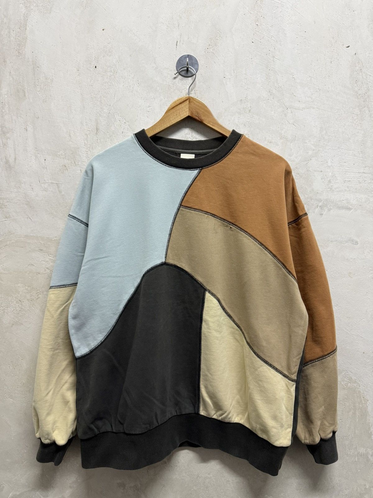 Kapital Vintage Double Name kapital style Patchwork Crewneck Size US L / EU 52-54 / 3 - 2 Thumbnail