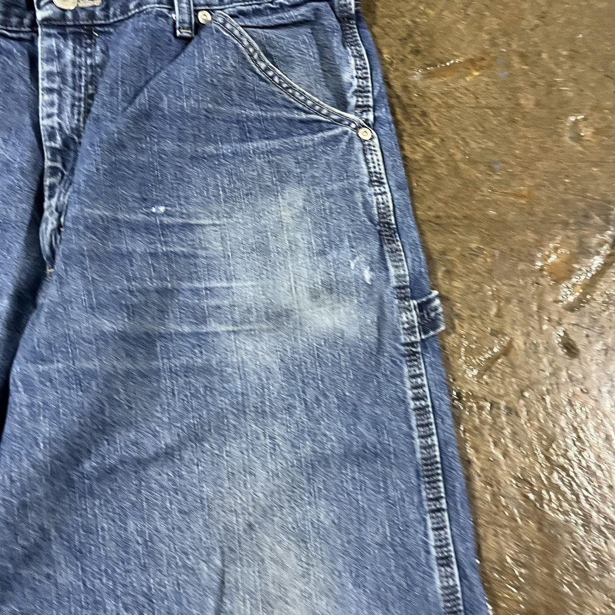 Carhartt × Vintage × Wrangler Crazy Y2K Carhartt Style Carpenter Jeans Workwear Skater Size US 34 / EU 50 - 11 Thumbnail