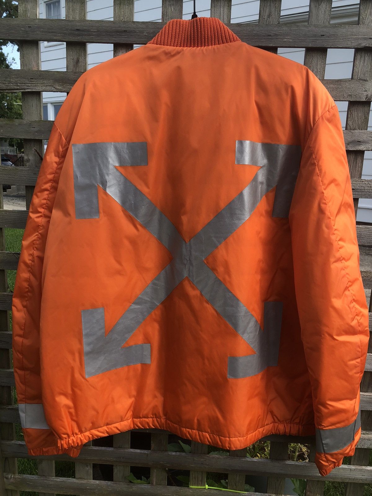 Moncler × Off-White Arrows O-Bomber Size US XXL / EU 58 / 5 - 2 Thumbnail