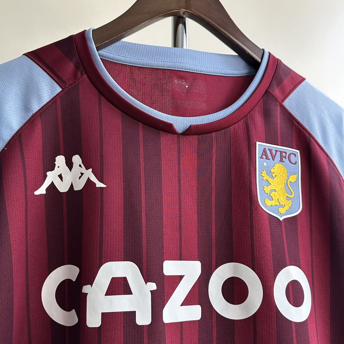 Kappa Kappa Aston Villa FC AVFC 2021/22 Soccer Jersey Blokecore Size US XXL / EU 58 / 5 - 3 Thumbnail