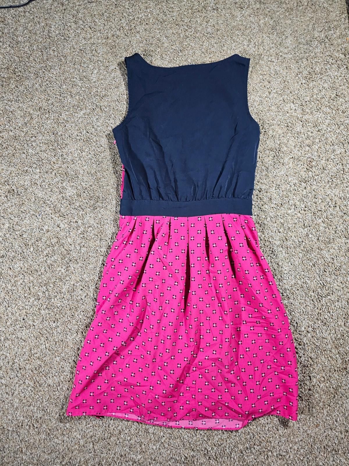 Tommy Hilfiger Tommy Hilfiger Above Knee Pink And Blue Dress Size 0 Size XS / US 0-2 / IT 36-38 - 5 Thumbnail