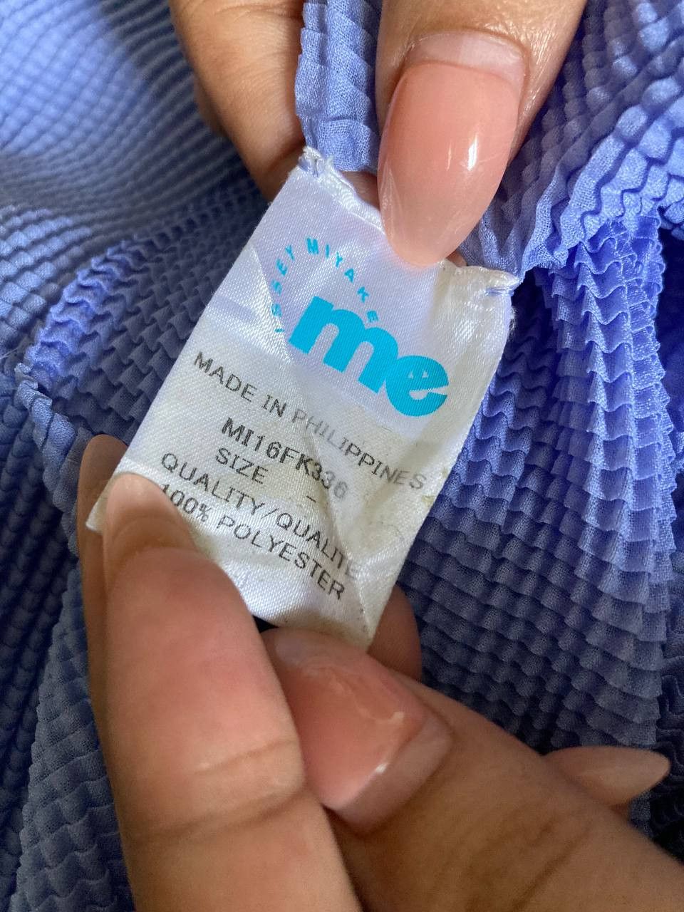 Issey Miyake 2001 Issey Miyake Me Pleated Top Size ONE SIZE - 8 Thumbnail