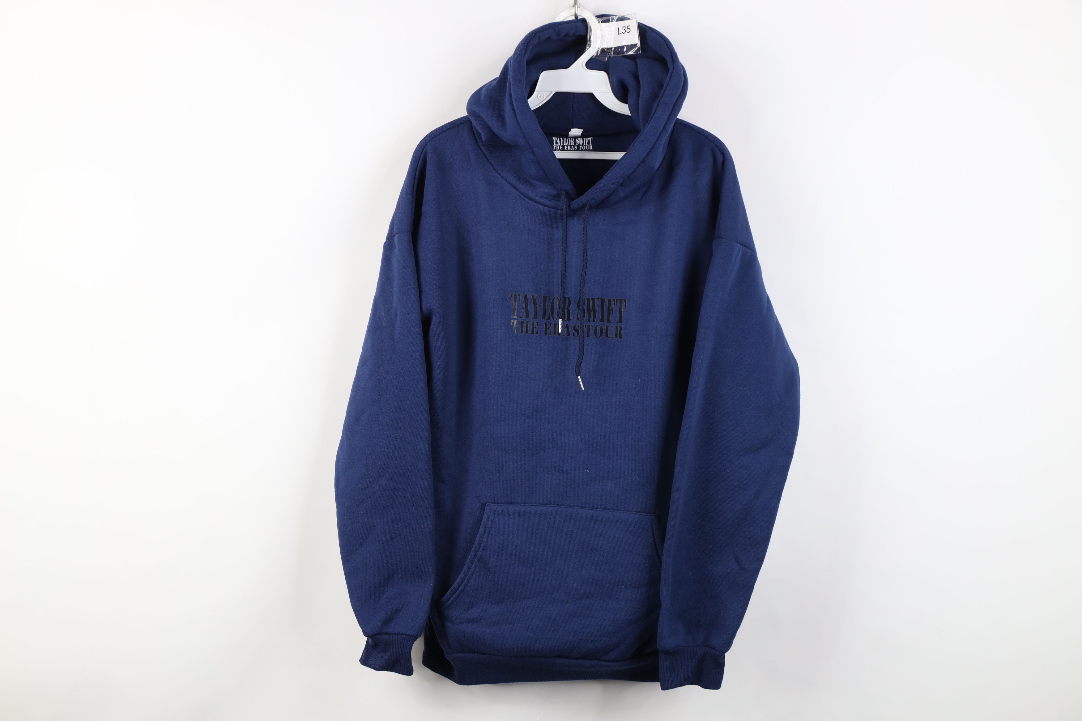 Vintage Taylor Swift The Eras Tour 2023 Hoodie Sweatshirt Navy Blue Size XL / US 12-14 / IT 48-50 - 1 Thumbnail