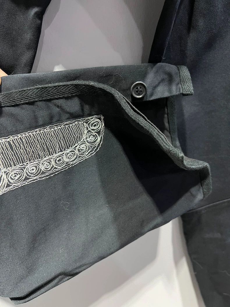 Dries Van Noten dries van noten Silver thread embroidery heavy 2503-Nextarr Size US 30 / EU 46 - 4 Thumbnail