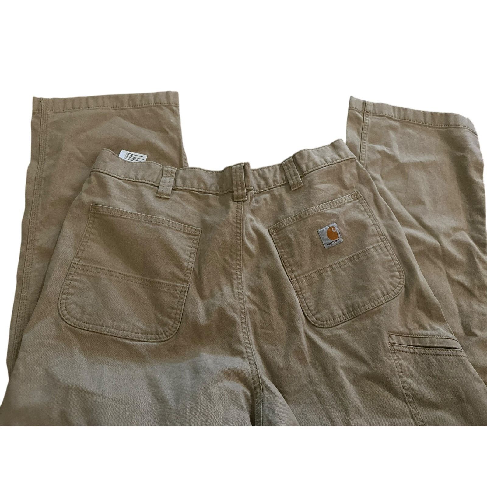 Carhartt Carhartt Men's Relaxed Fit Gray Utility Work Pant, Sz 38x30 Size US 38 / EU 54 - 3 Thumbnail