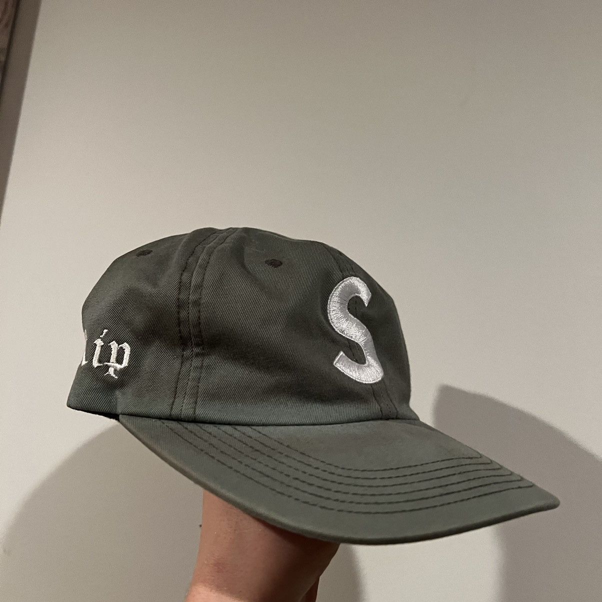 Supreme Supreme Og Olive S Logo hat Size ONE SIZE - 6 Thumbnail