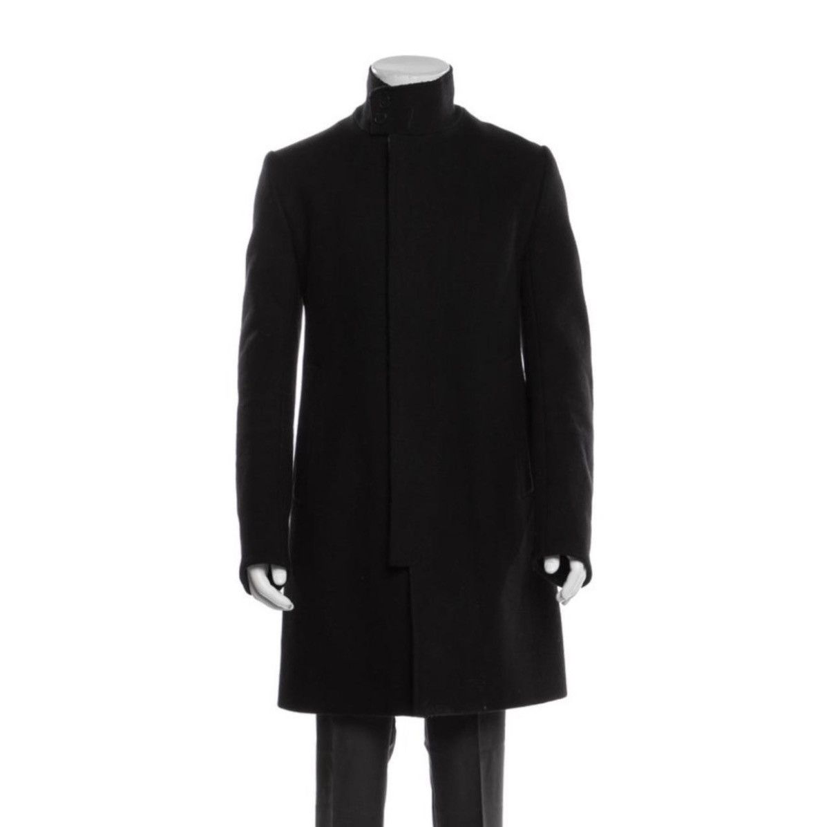 Kenzo Kenzo high collar black coat Size US S / EU 44-46 / 1 - 7 Thumbnail