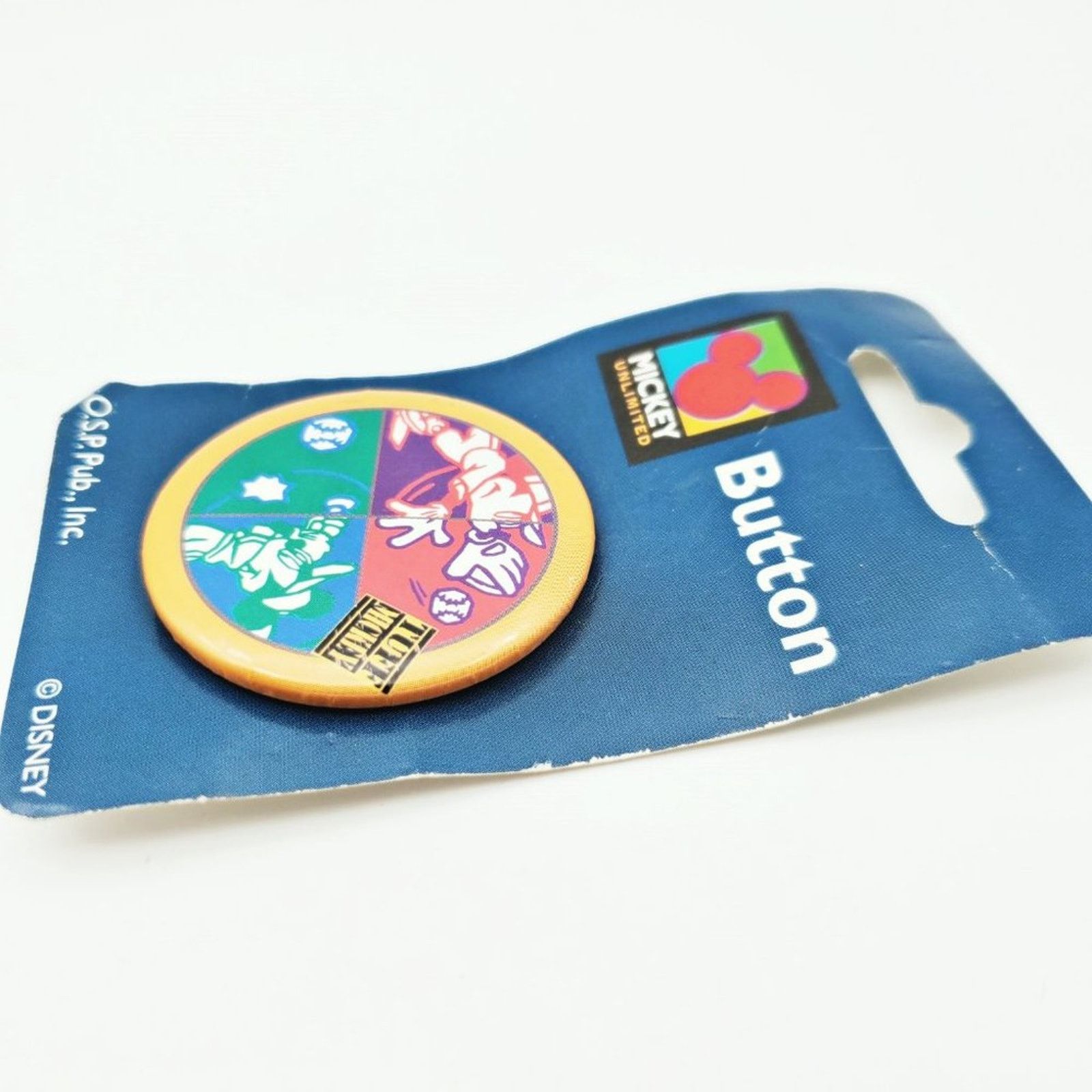Disney Vintage Disney Unlimited Baseball Mickey Button Size ONE SIZE - 5 Thumbnail