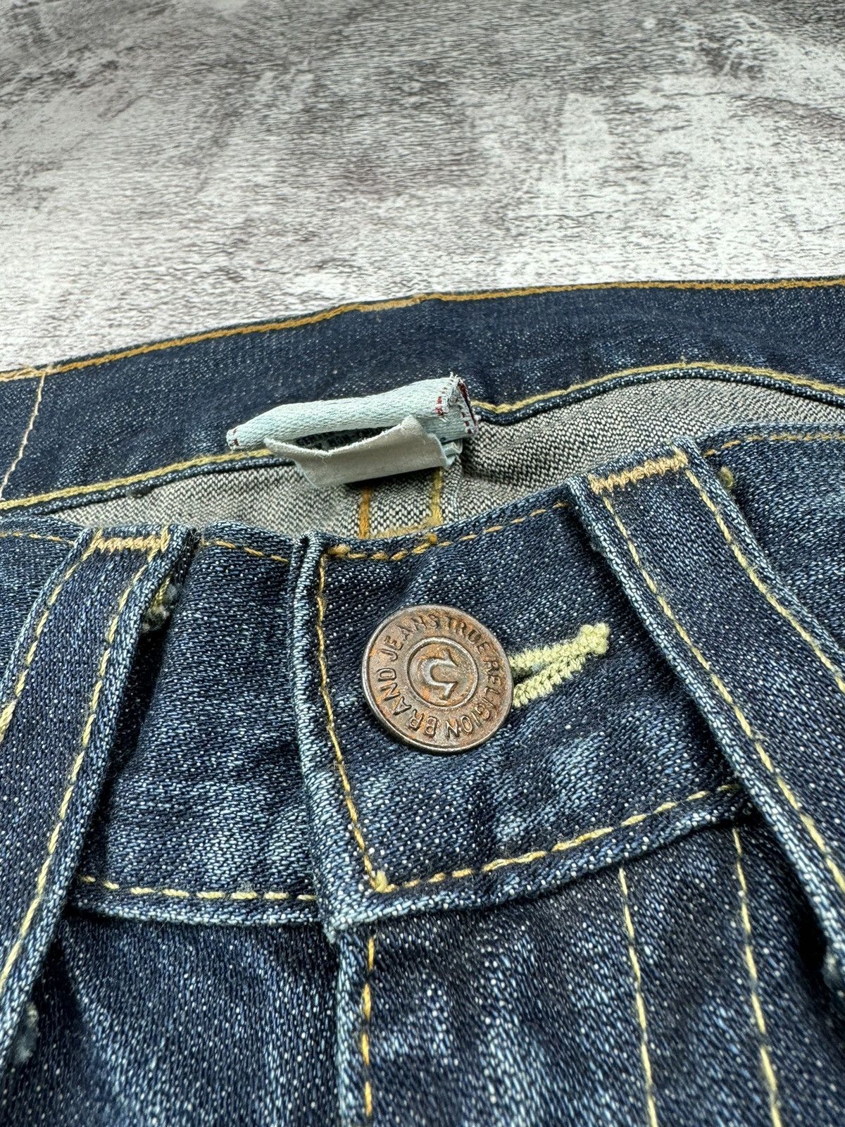 True Religion Vintage Distressed Y2K Avant Gard Rare True Religion Jeans Size US 29 - 9 Thumbnail