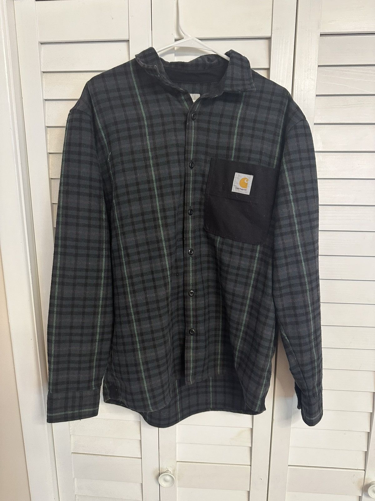 Carhartt Wip Carhartt WIP Green Flannel. Size US XL / EU 56 / 4 - 1 Thumbnail