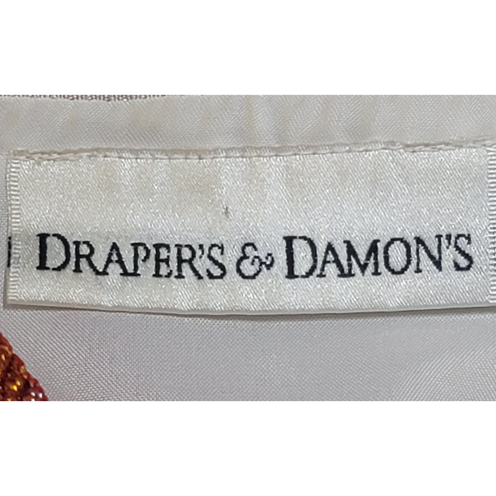 Other VTG Draper's & Damon's White Red Embroidered Jacket XL Size XL / US 12-14 / IT 48-50 - 3 Thumbnail