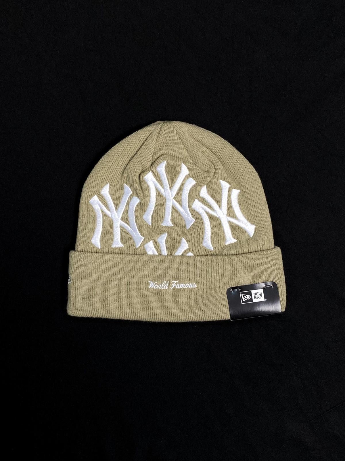 Supreme Rare Supreme x New York Yankees x New Era Box Logo Beanie OS Size ONE SIZE - 4 Thumbnail