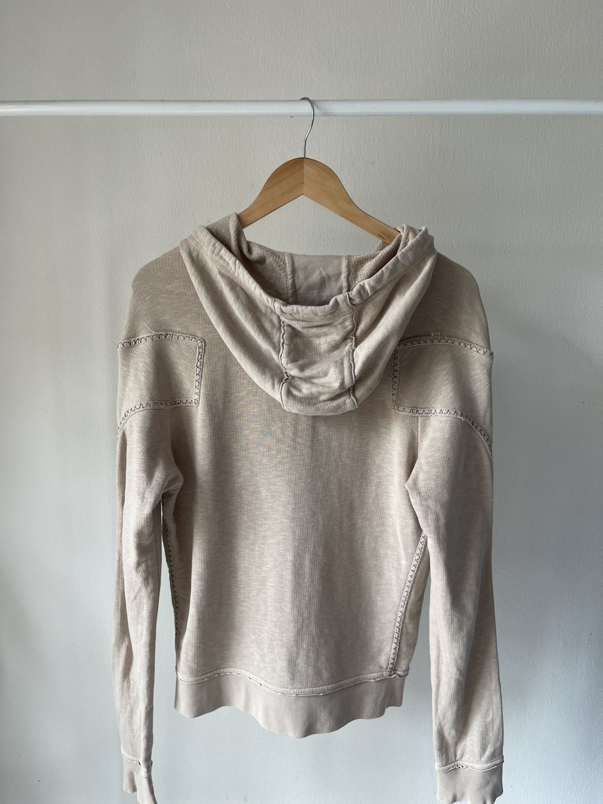 If Six Was Nine × Marithe + Francois Girbaud 2000s Marithe Francois Girbaud Cut & Sew Zip Hoodie Size US S / EU 44-46 / 1 - 8 Thumbnail