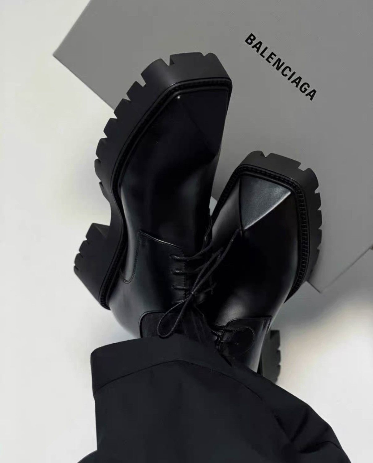 Balenciaga Balenciaga Rhino Derby Shoes J31 Size US 8 / EU 41 - 6 Thumbnail