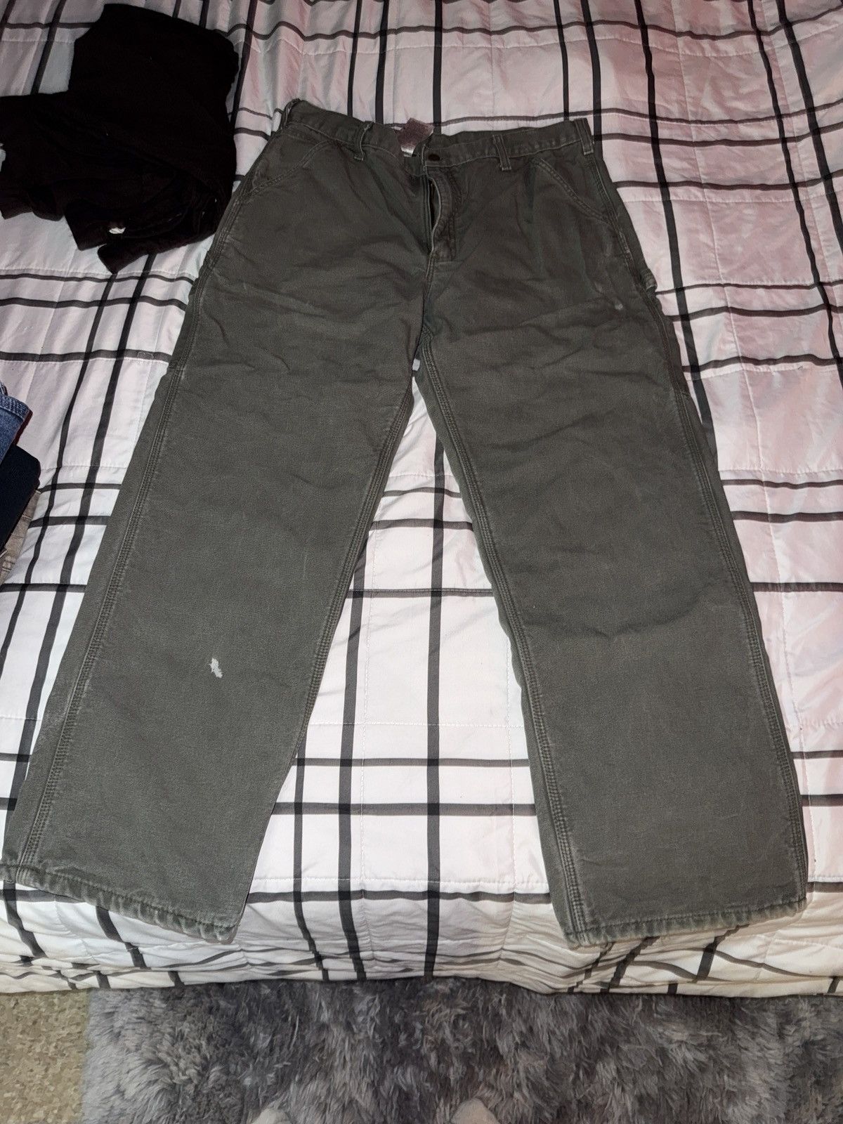 Carhartt Carhartt Green Cargos Size US 36 / EU 52 - 3 Thumbnail