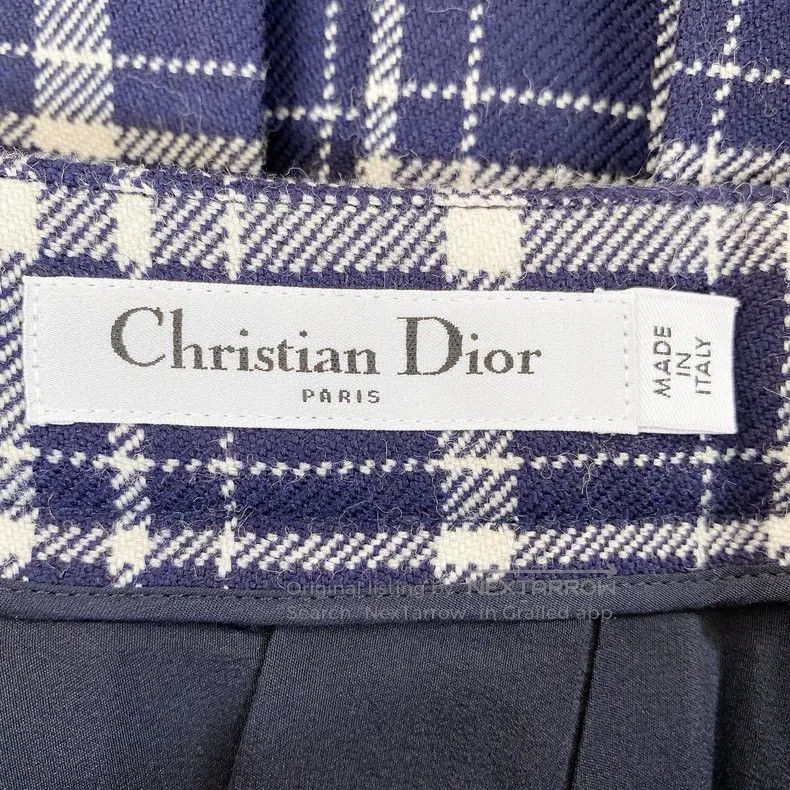 Dior Dior Plaid skirt Size 26" / US 2 / IT 38 - 6 Thumbnail