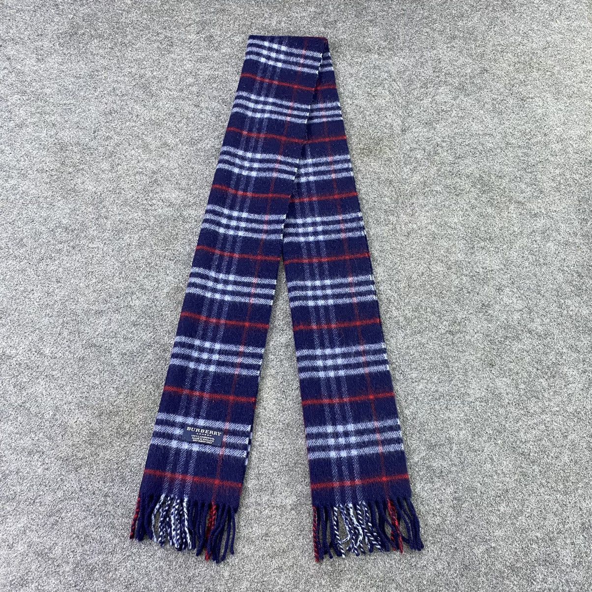 Burberry Burberry Lambswool Muffler / Scarf / Neckwear-T1466 Size ONE SIZE - 2 Thumbnail