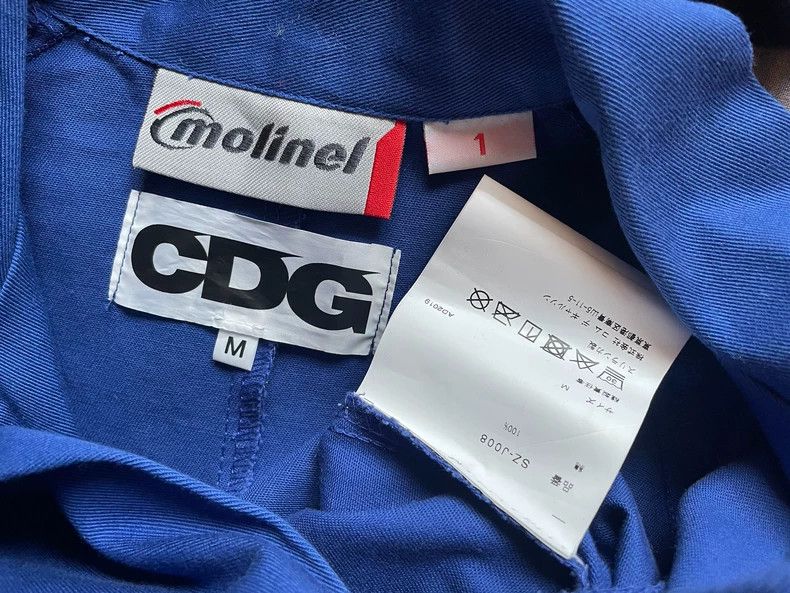 Comme des Garcons Comme Des Garcons Overalls Jacket Jacket Overalls Unisex Size M / US 6-8 / IT 42-44 - 5 Thumbnail