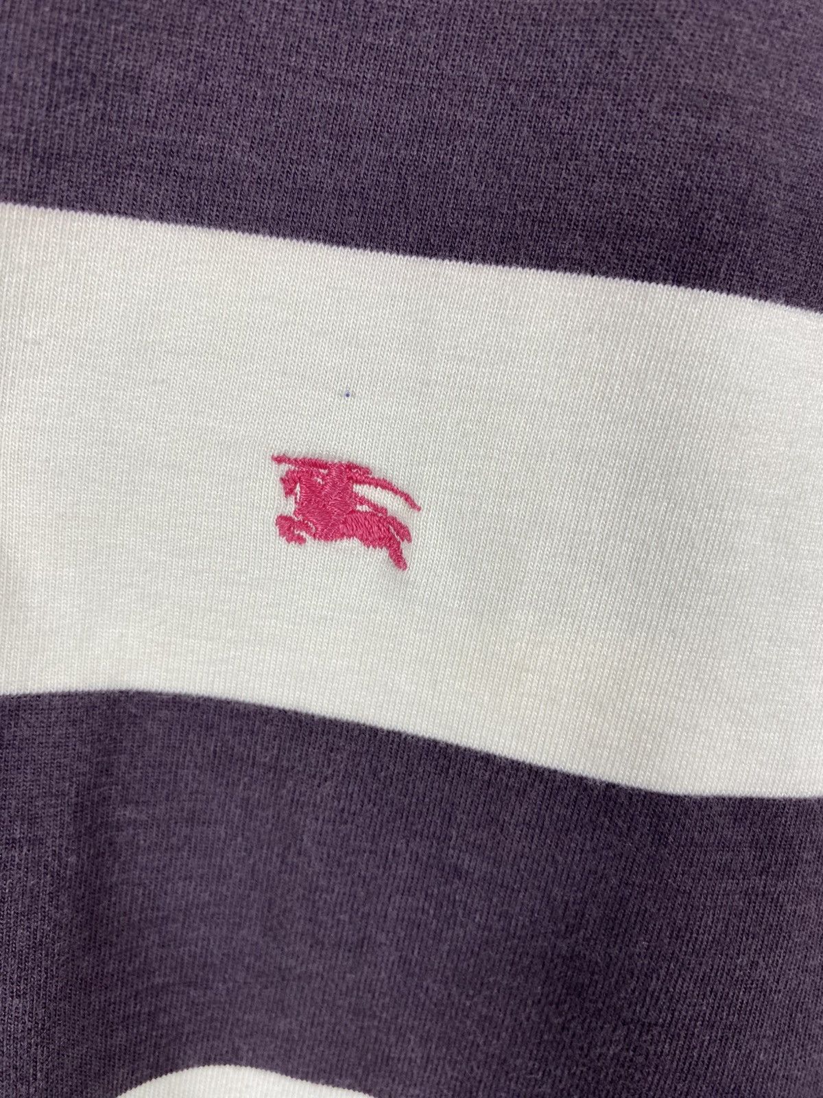 Burberry Burberry London Stripe Small Logo Embroidery Long Sleeve Size US S / EU 44-46 / 1 - 3 Thumbnail