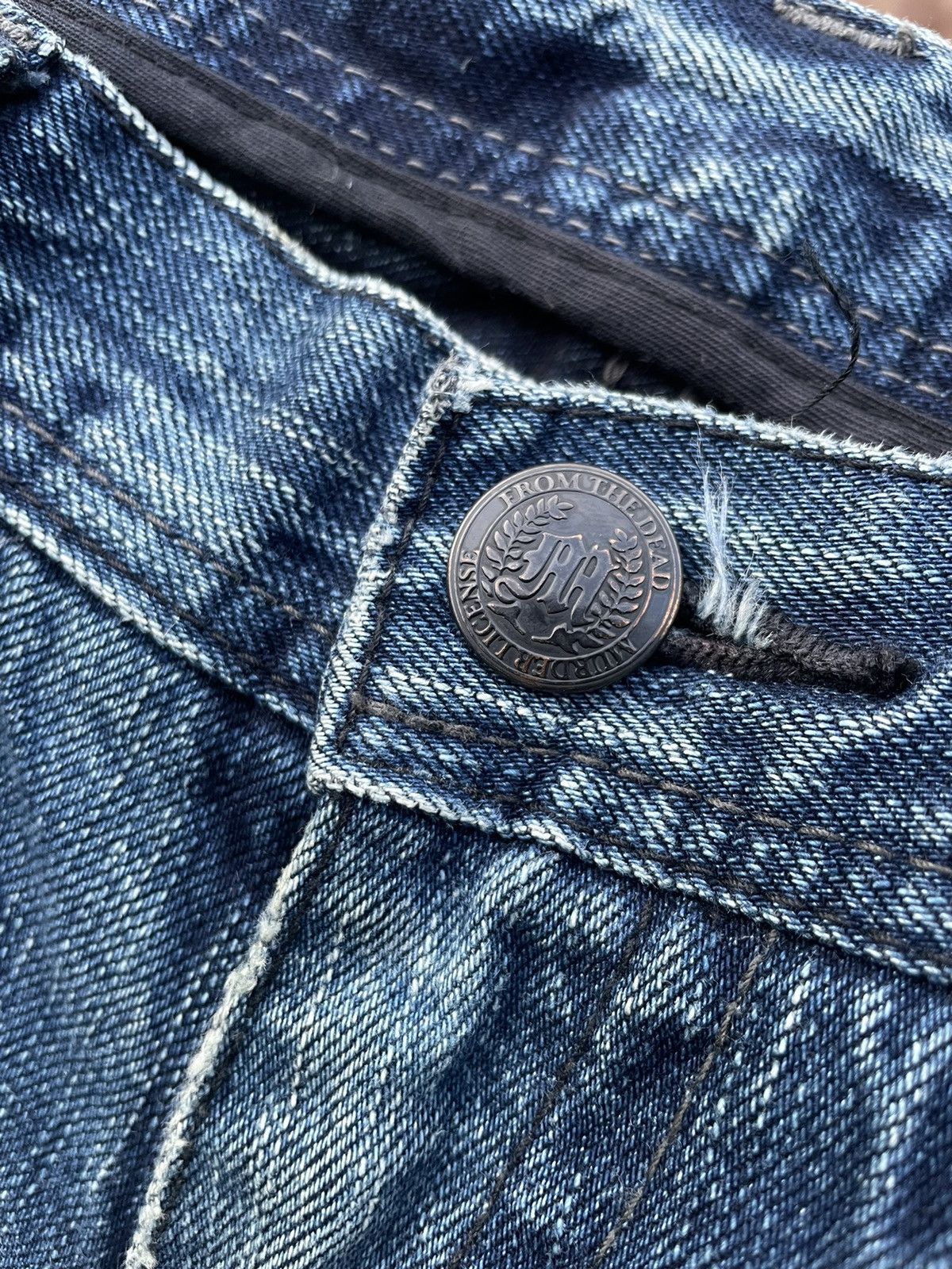 If Six Was Nine × Japanese Brand Distressed Denim Murder License Ifsixwasnine Size US 32 / EU 48 - 9 Thumbnail