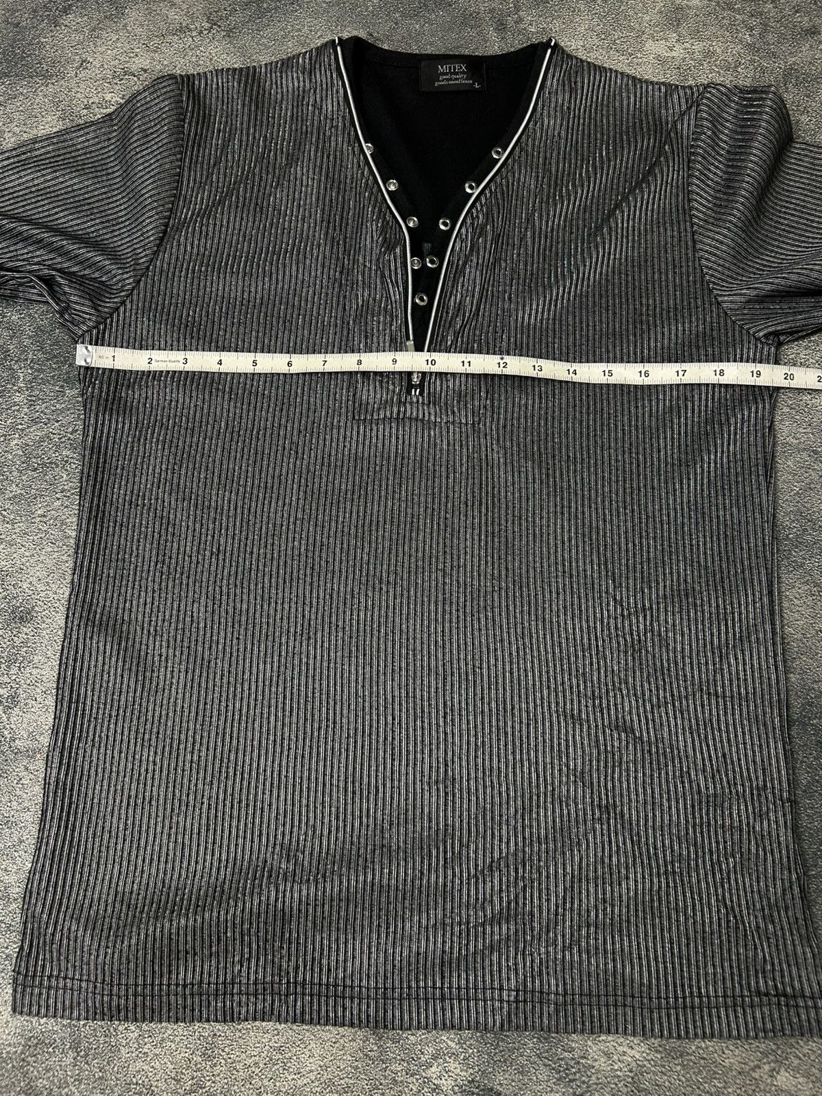 Japanese Brand Y2k mitex japanese brand double layer longsleeve Size US L / EU 52-54 / 3 - 6 Thumbnail