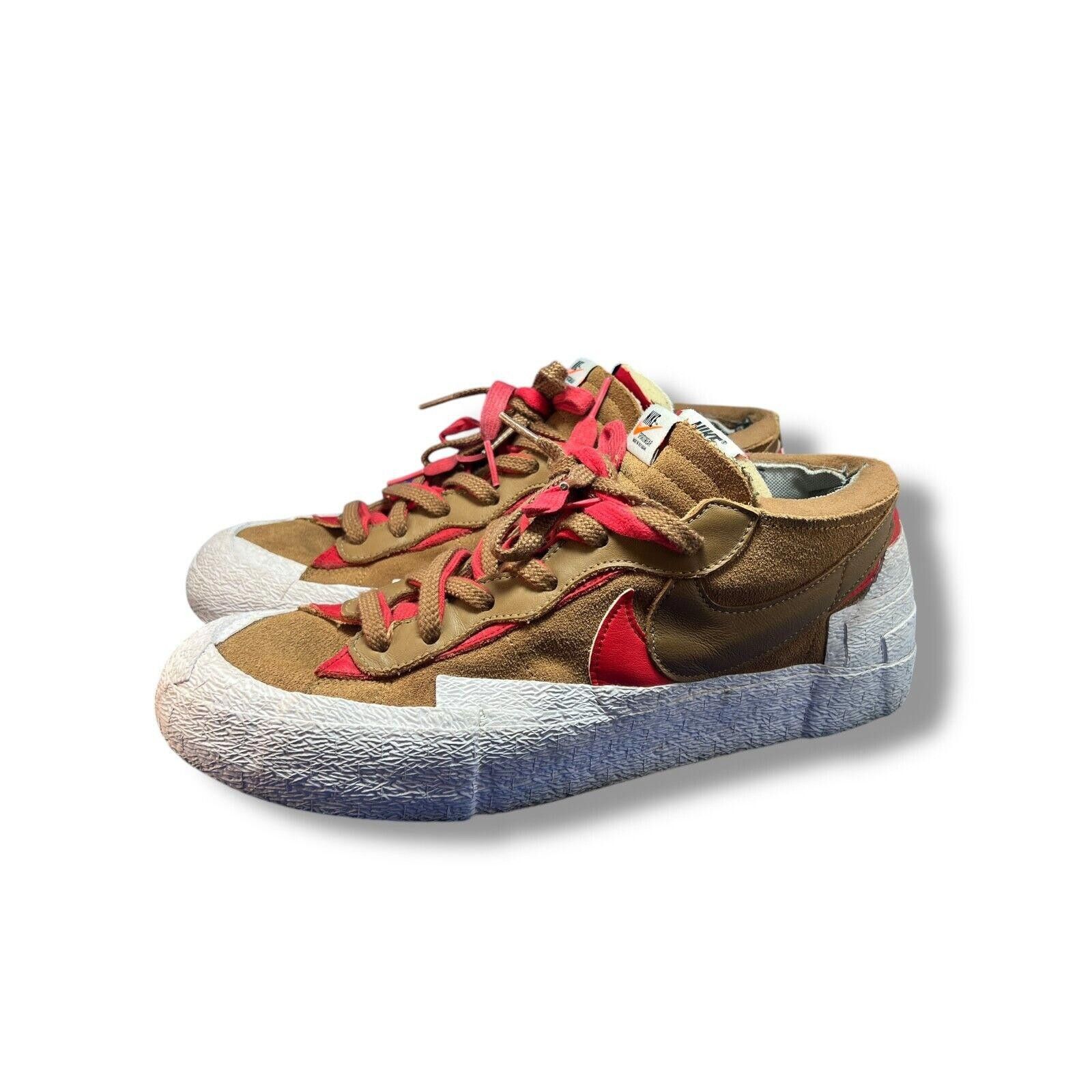 Nike Nike Sacai x Blazer Low British Tan Size 11.5 DD1877-200 Size US 11.5 / EU 44-45 - 5 Thumbnail