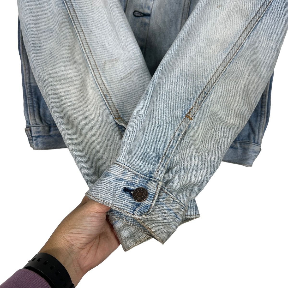 Japanese Brand 🔥 VINTAGE GAP DENIM TRUCKER JACKET Size US S / EU 44-46 / 1 - 13 Thumbnail
