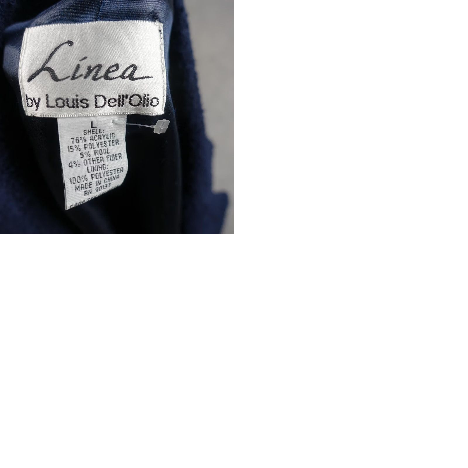 Vintage VINTAGE Linea Louis Dell Olio Blazer Jacket Womens Large Wool Boucle 3/4 Sleeve Size L / US 10 / IT 46 - 9 Thumbnail