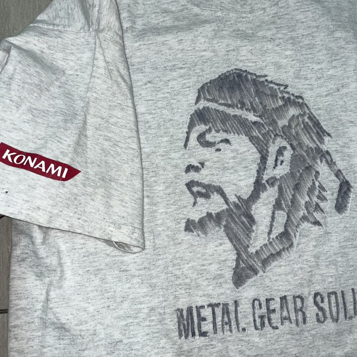 Vintage Metal Gear Solid Konami T-shirt Size US L / EU 52-54 / 3 - 2 Thumbnail