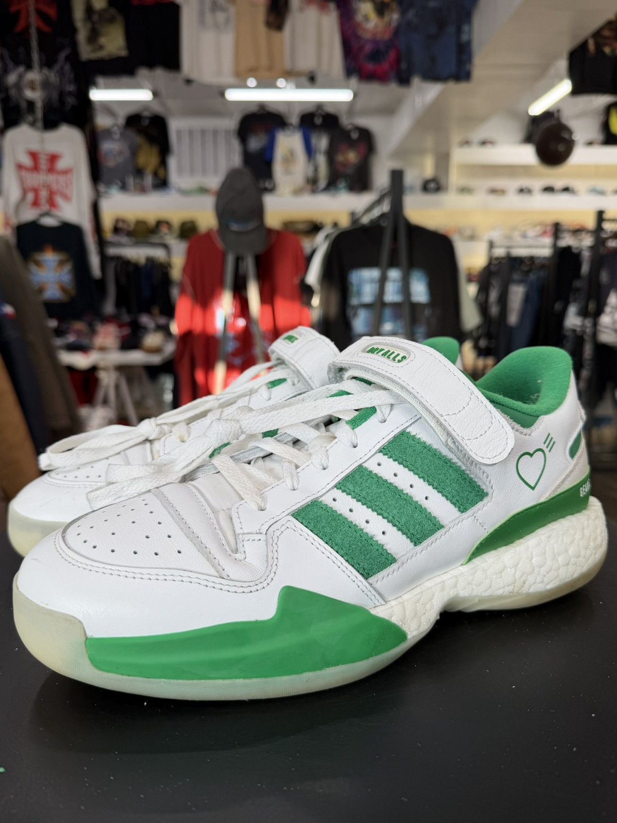 Adidas Adidas Forum Low Human Made Green Size 9 (2021) Size US 9 / EU 42 - 1 Thumbnail