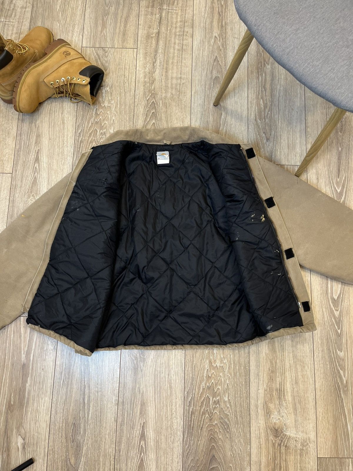 Carhartt 🚧CARHARTT J22SDL VINTAGE FADED WORKWEAR JACKET Size US XL / EU 56 / 4 - 7 Thumbnail