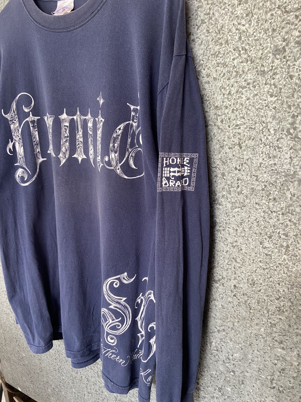 Vintage 🔥 Vintage 90s Vintage Homie Brand t shirt long Sleeve Size US XL / EU 56 / 4 - 4 Thumbnail