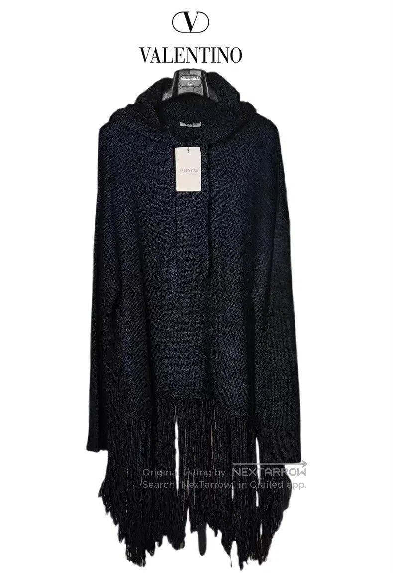 Valentino Valentino Silk cape coat Size L / US 10 / IT 46 - 1 Thumbnail