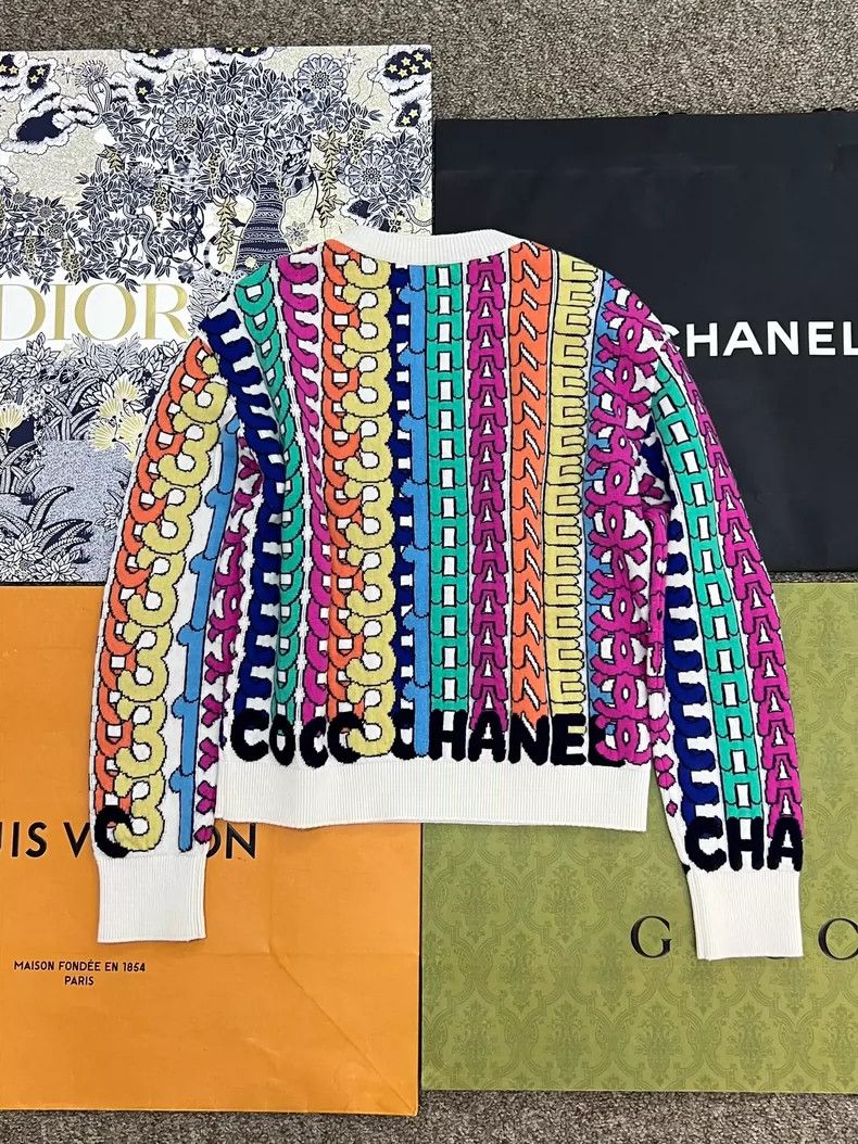 Chanel chanel 21 autumn and winter logo cashmere sweater Size XS / US 0-2 / IT 36-38 - 2 Thumbnail