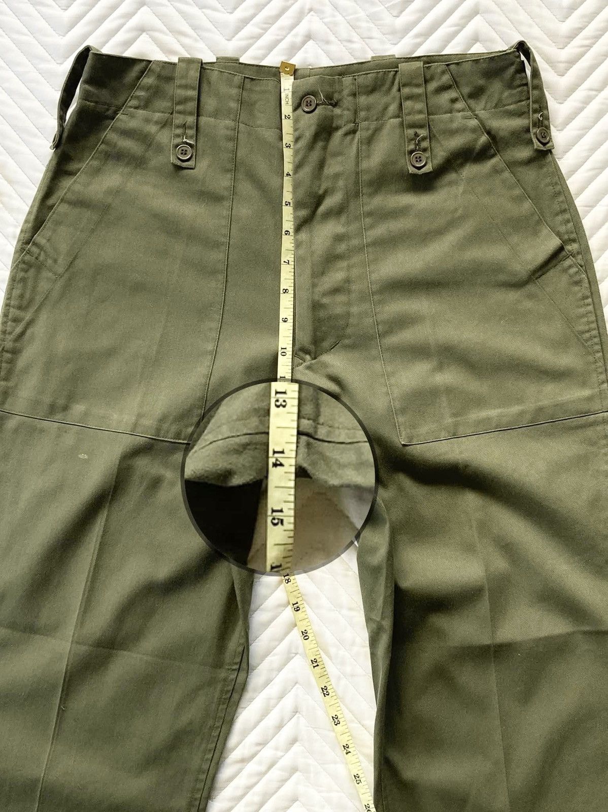 Vintage True Vintage 80s/70s British Army Trouser Pant Size US 32 / EU 48 - 4 Thumbnail